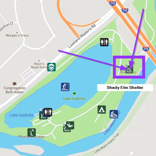 Lake Isabella Riverside Lodge Map